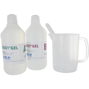 Gel silicone isolant bi-composant