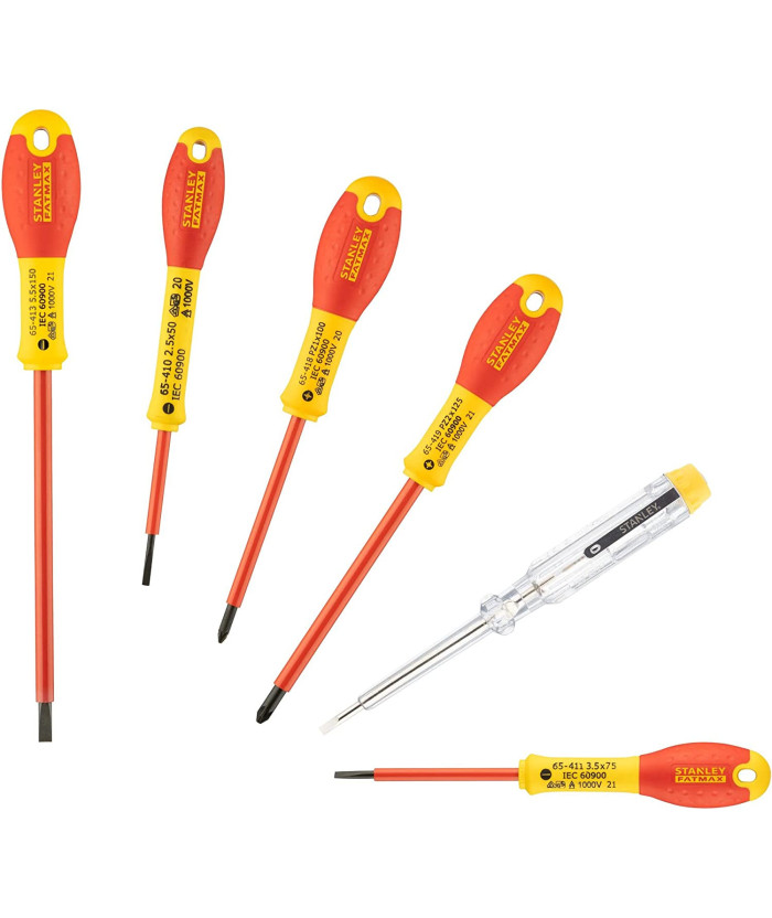 Coffret de 6 tournevis isolés 1000V HP FATMAX