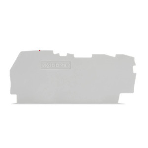 Plaque pour borne WAGO de passage avec levier 3 conducteurs