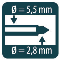 Crayon de chantier rechargeable PICA DRY