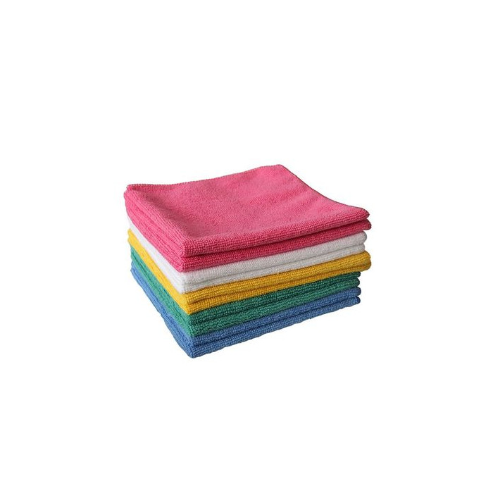 Lot de dix chiffons microfibres multi-usages