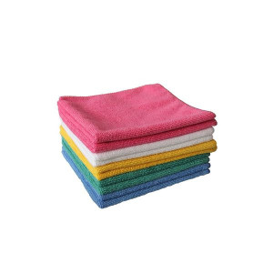 Lot de dix chiffons microfibres multi-usages