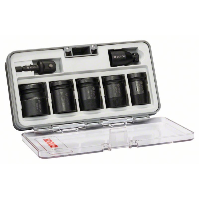 Coffret de 7 douilles 13-24 mm