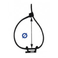 Attaches métalliques pour tube