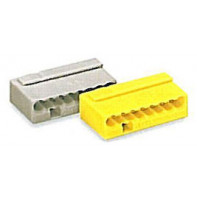 Borne WAGO pour fils rigides de 0,6 à 0,8 mm²