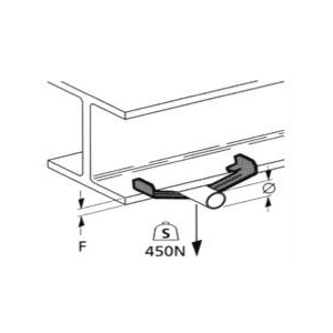 Attaches métalliques pour tube