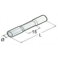 Manchon préisolé à sertir thermorétractable