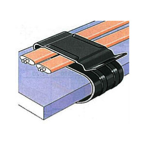 Attaches métalliques pour câble