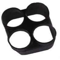 Extrémité thermorétractable pour 4 conducteurs