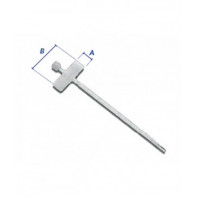 Collier serre-câbles avec plaquette d’identification