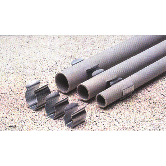 Collier lyre acier zingué