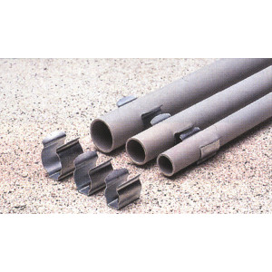 Collier lyre acier zingué