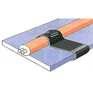 Attaches métalliques pour câble