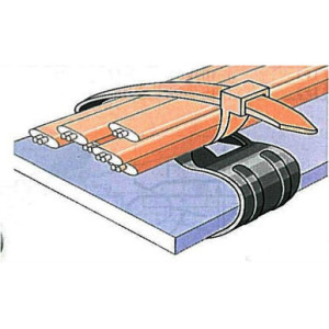 Attaches métalliques pour câble