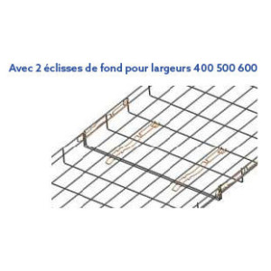 Chemin de câble fil pré-éclissé