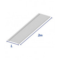 Couvercle pour chemin de câble fil longueur 2 m