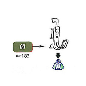 Attaches métalliques pour câble