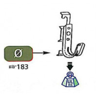 Attaches métalliques pour câble
