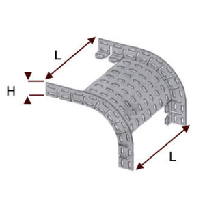 Coude Convexe à 90°