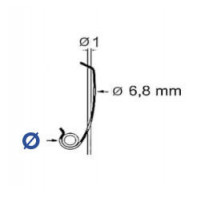 Attaches métalliques pour câble