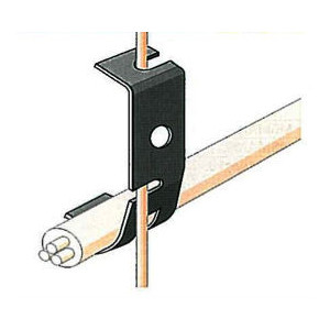 Attaches métalliques pour câble