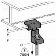 Attache IPN pour tige filetée